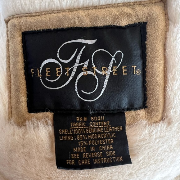 Vintage Fleet Street Leather Rancher Jacket - Picture 7 of 11